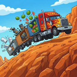 Значок Hill Cargo Trucker: Оффроуд